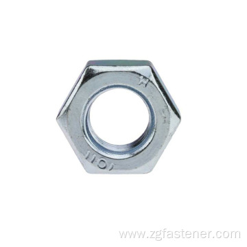 Grade 8.8 galvanized hexagon nut DIN934